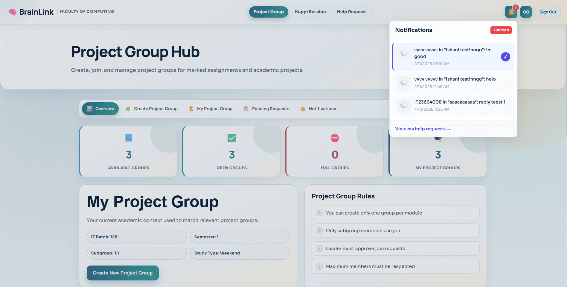 BrainLink screenshot 1